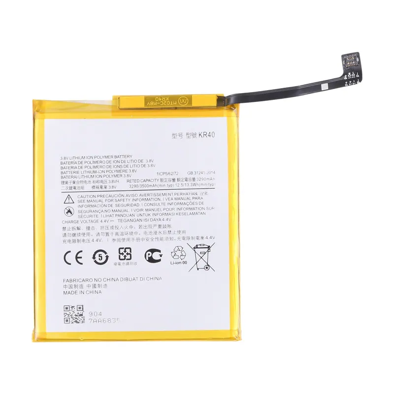 For Motorola One Vision XT1970-1 3500mAh Replacement Li-Polymer Battery KR40 — image 1