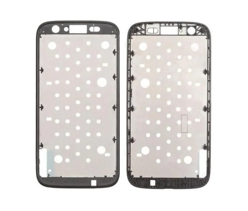 LCD Frame Middle Chassis for Motorola Moto G - Red — image 1