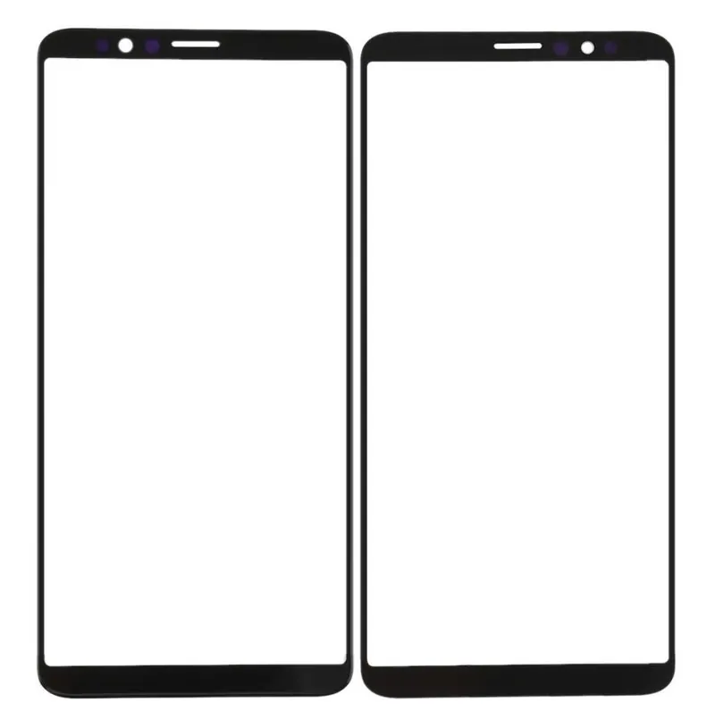 Front Glass for Oppo R11s Plus - Black — image 1