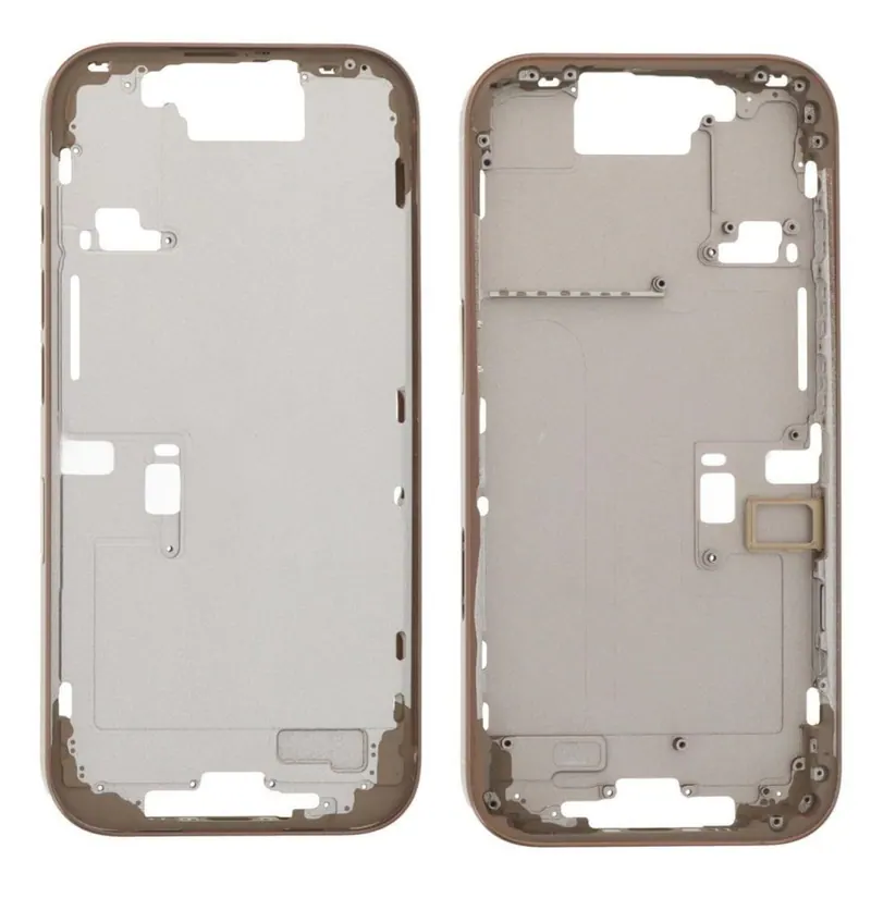 LCD Frame Middle Chassis for Apple iPhone 16 Pro - Gold — image 1
