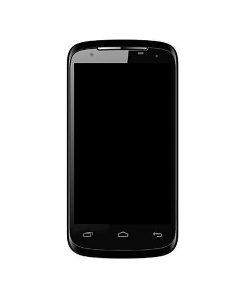 LCD Frame Middle Chassis for Celkon A200 - Black — image 1