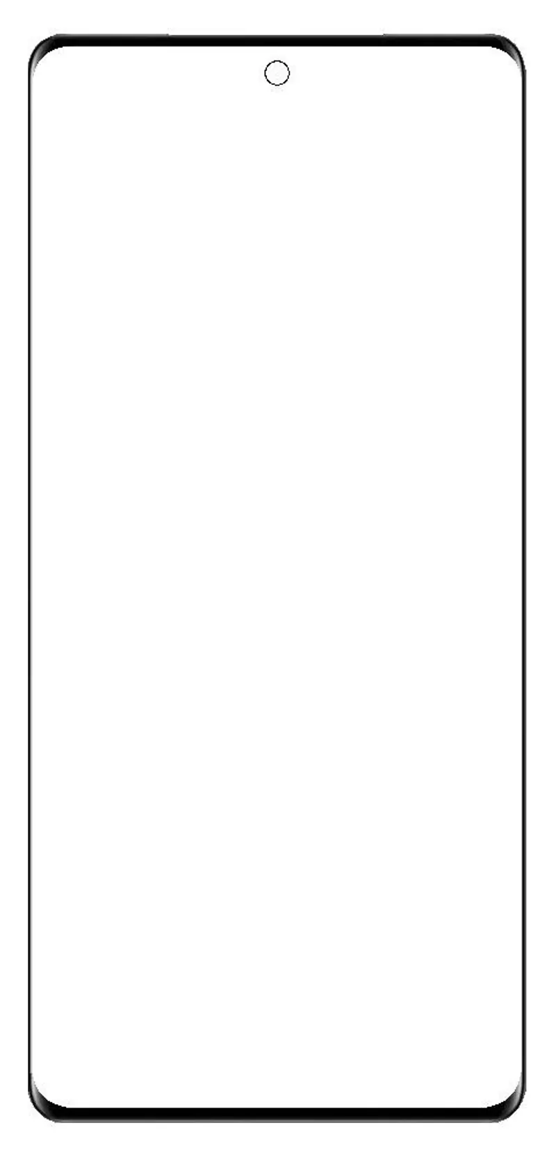 Touch Screen Digitizer for Vivo V27 - Blue — image 1