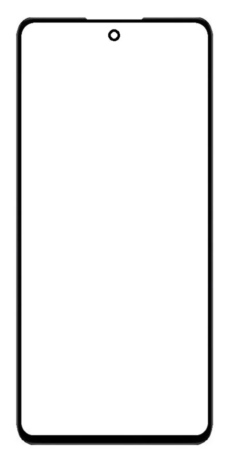 Touch Screen Digitizer for Xiaomi Redmi K50 Ultra - Blue — image 1