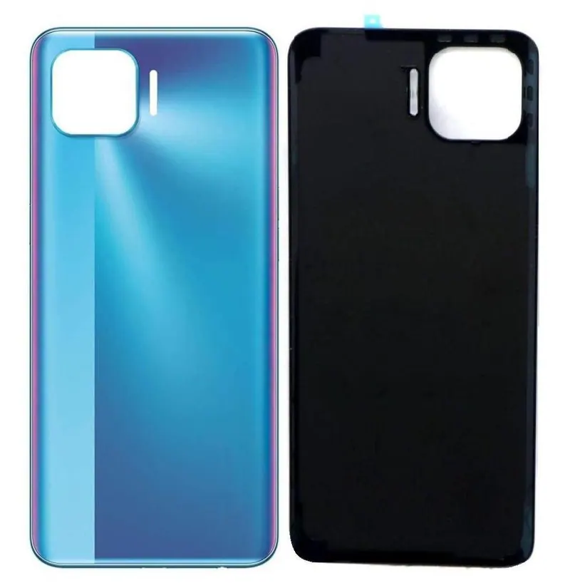 Back Panel Cover for Oppo F17 Pro - Blue — image 1