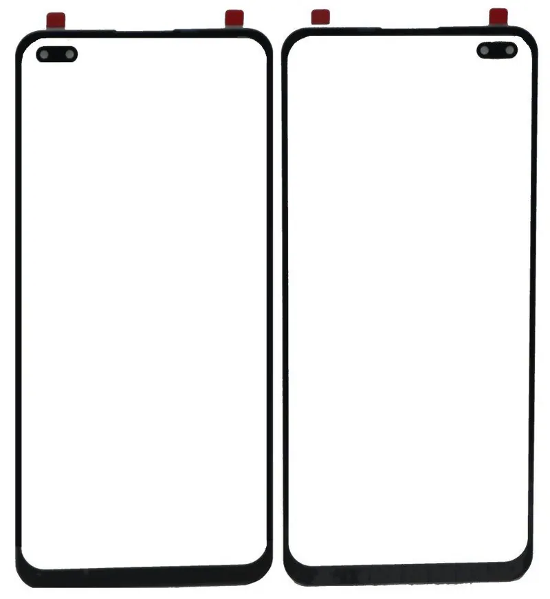 Front Glass for Oppo F17 Pro - Blue — image 1
