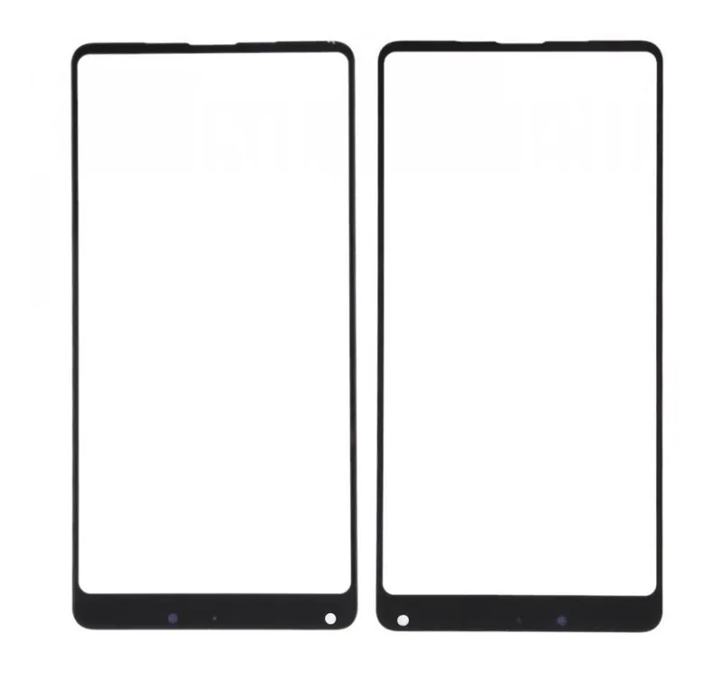Front Glass for Xiaomi Mi Mix 2s - Black — image 1