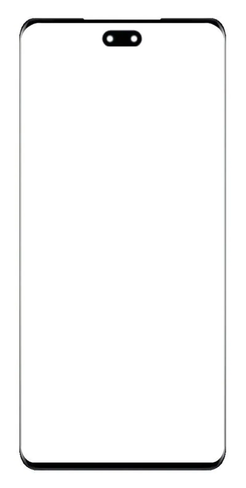 Front Glass for Xiaomi Civi 2 - Blue — image 1