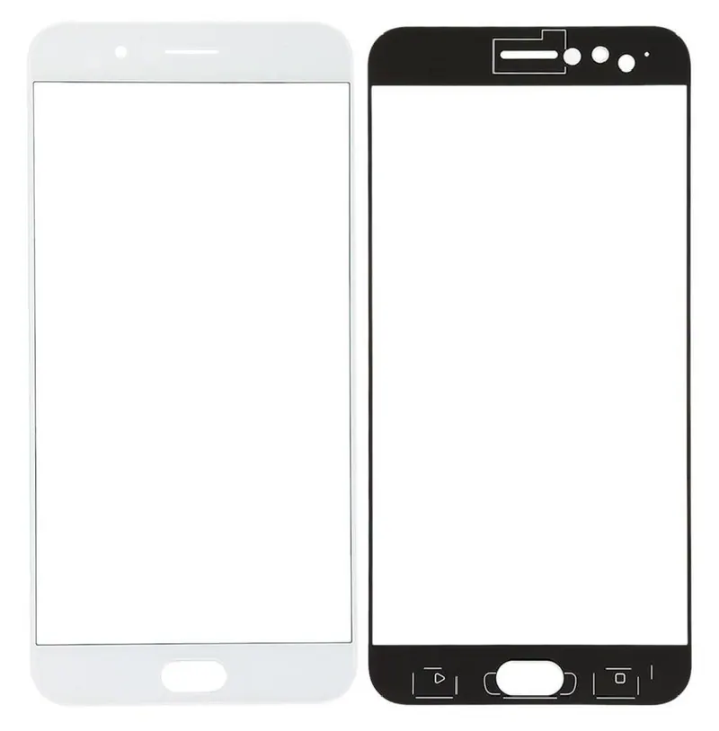 Front Glass for Oppo R11 Plus - Gold — image 1