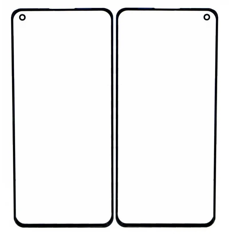 Front Glass for Realme X7 Pro - Blue — image 1