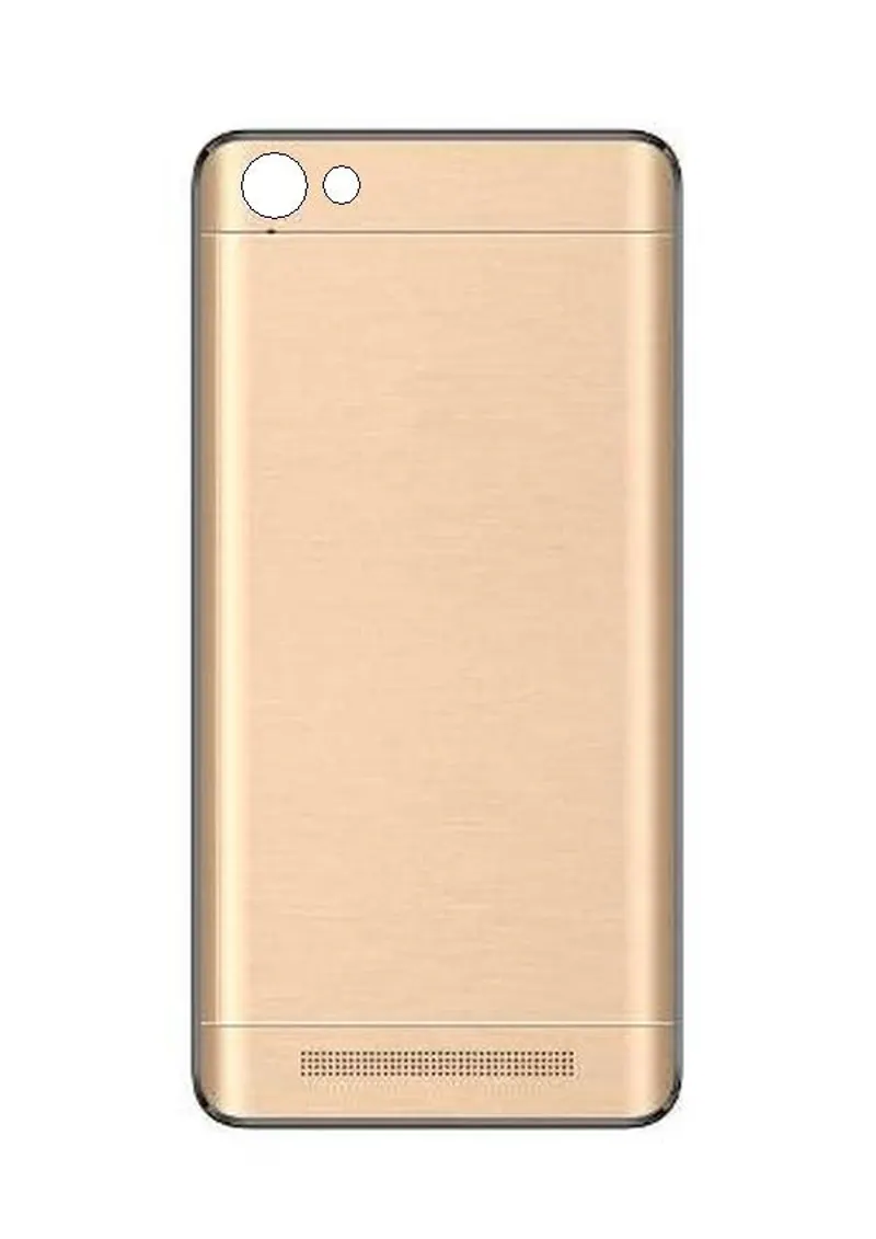 Back Panel Cover for Micromax Vdeo 4 - Gold — image 1