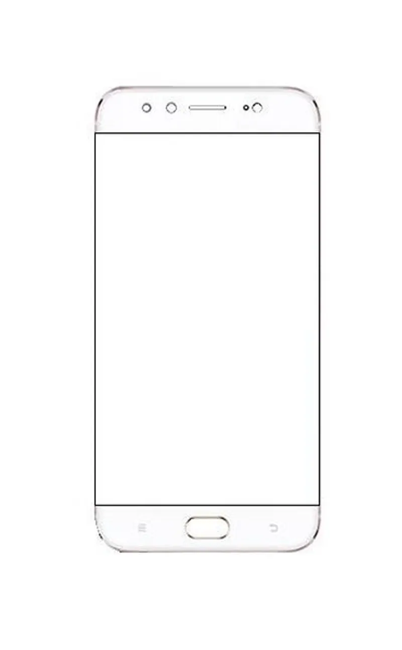 Front Glass for Vivo X9 Plus - Gold — image 1