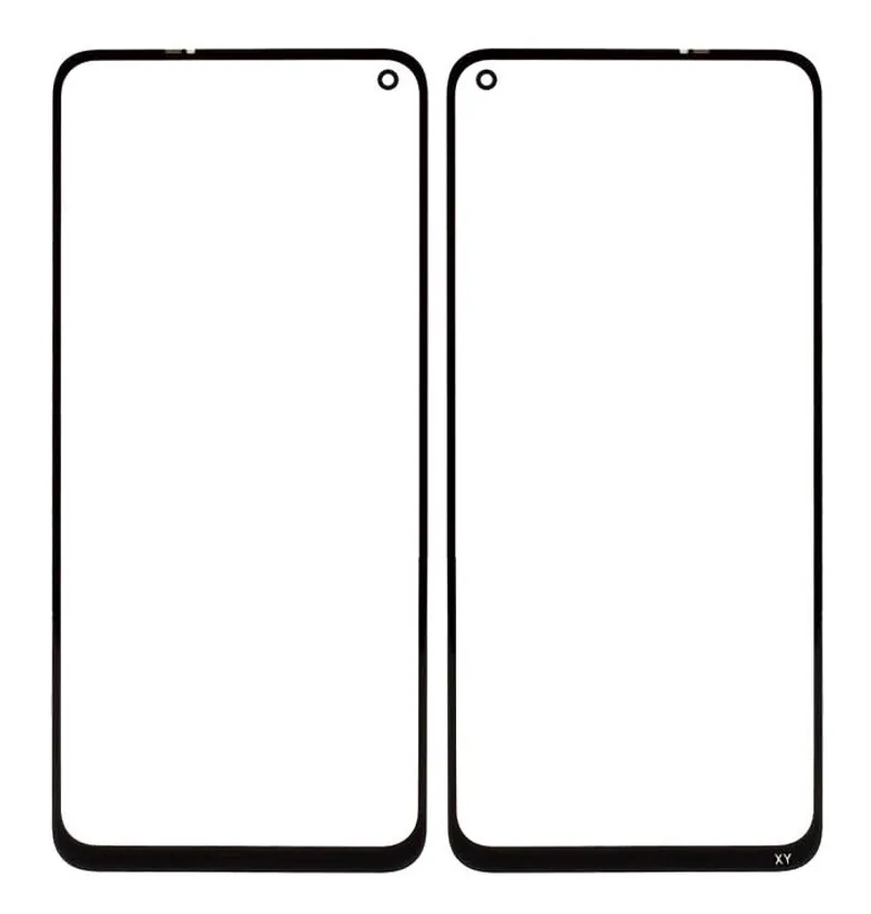 Front Glass for Vivo Z6 5G - Blue — image 1