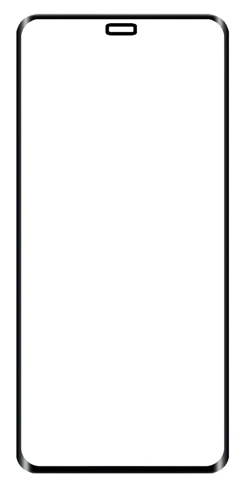 Front Glass for Huawei Enjoy 70X - Blue — image 1