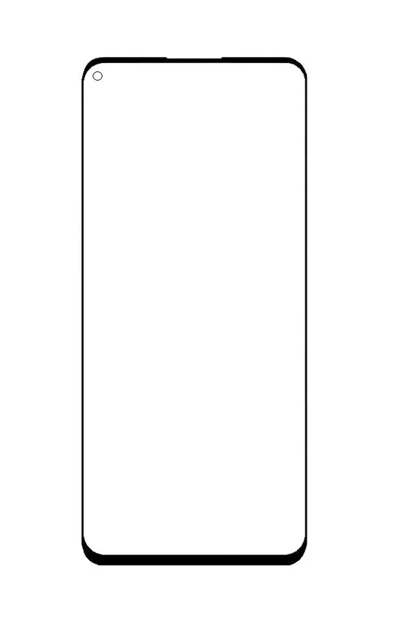 Front Glass for Xiaomi Redmi 10X 4G - Blue — image 1