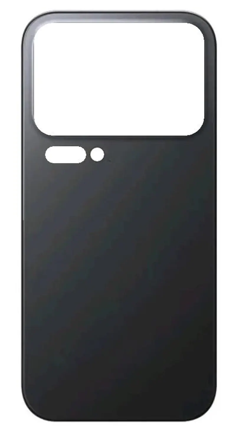 Back Panel Cover for Xiaomi 17 Pro - Black — image 1