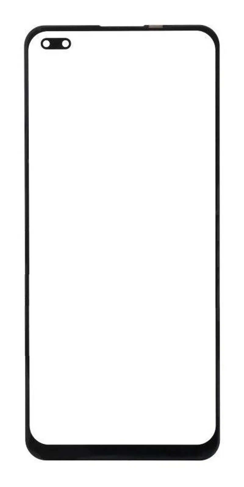 Front Glass for Oppo A93 - Black — image 1