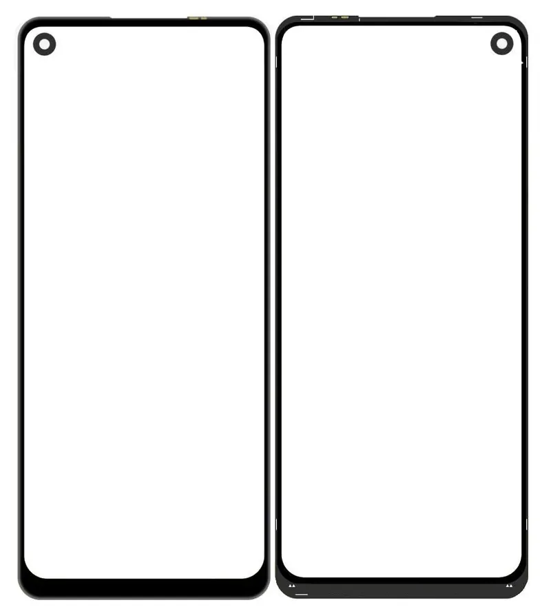 Front Glass for Realme 7 Pro - Blue — image 1
