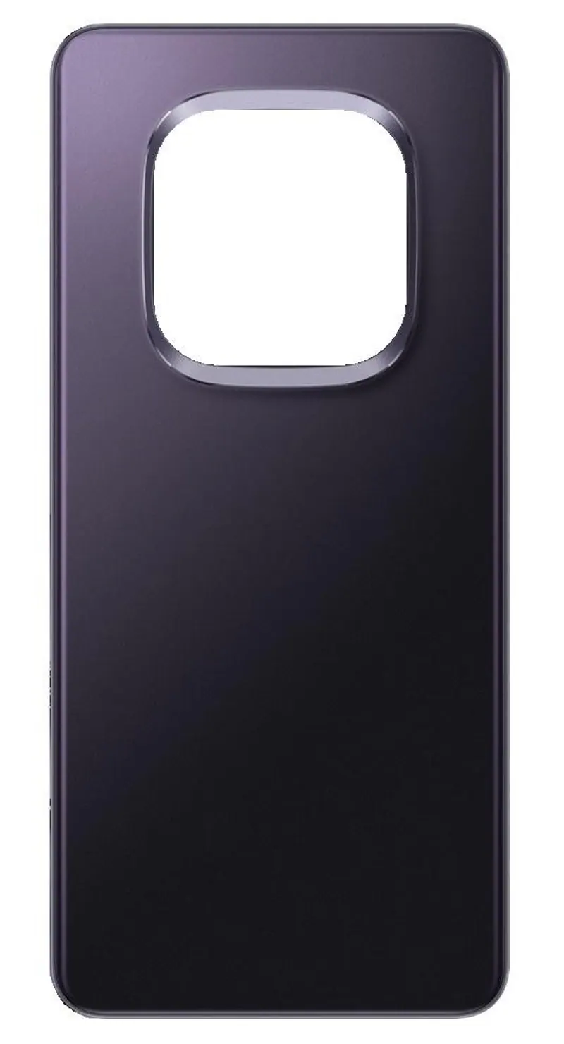 Back Panel Cover for Realme Narzo 70 Turbo 5G - Black — image 1