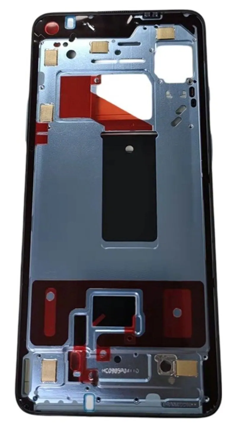 LCD Frame Middle Chassis for OnePlus 9R 5G - Blue — image 1