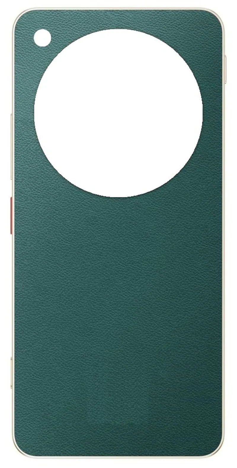 Back Panel Cover for ZTE Nubia Focus 2 Ultra - Black — image 1
