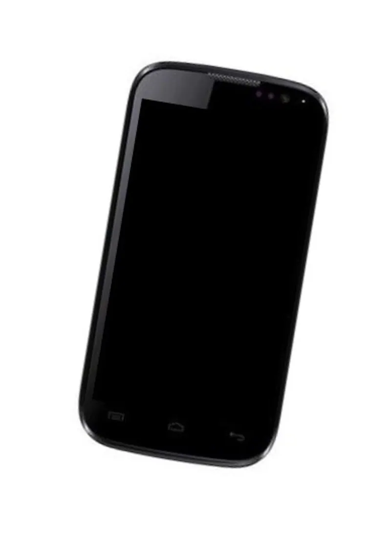 LCD Frame Middle Chassis for Micromax A88 Canvas Music - Black — image 1