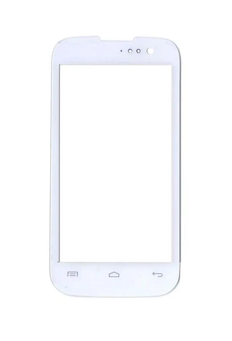 Front Glass for Micromax A88 Canvas Music - White — image 1