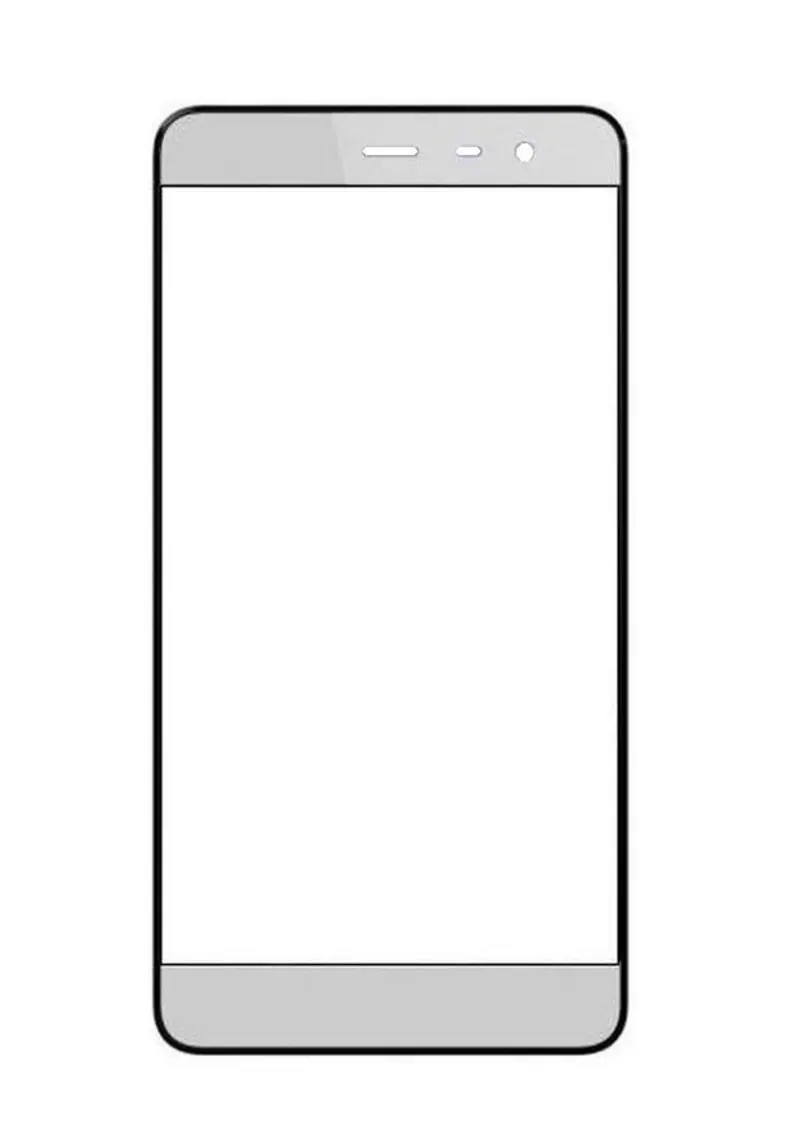 Front Glass for Micromax Vdeo 3 Q4202 - Grey — image 1