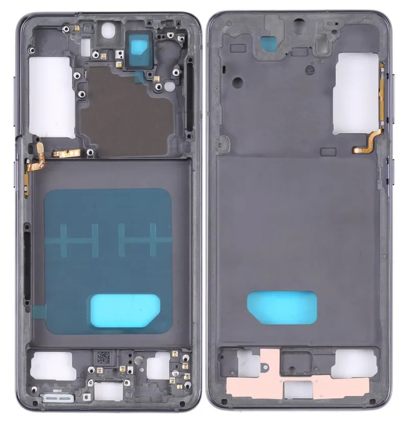 LCD Frame Middle Chassis for Samsung Galaxy S21 5G - Grey — image 1