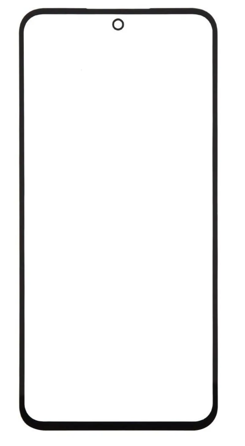 Front Glass for Samsung Galaxy M56 5G - Black — image 1