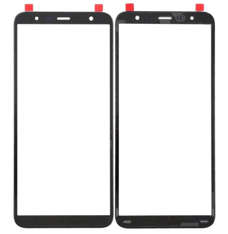Front Glass for Samsung Galaxy J6 Plus - Red — image 1