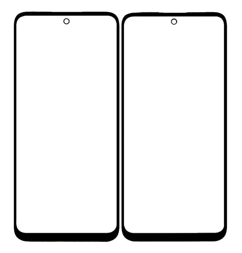 Front Glass for Motorola Moto G71 5G - Blue — image 1