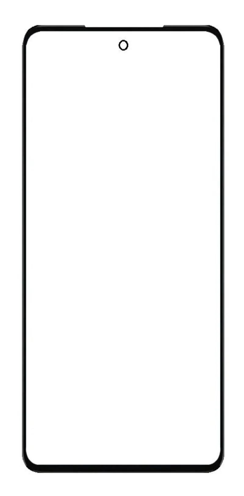 Touch Screen Digitizer for Motorola Moto G72 - Blue — image 1