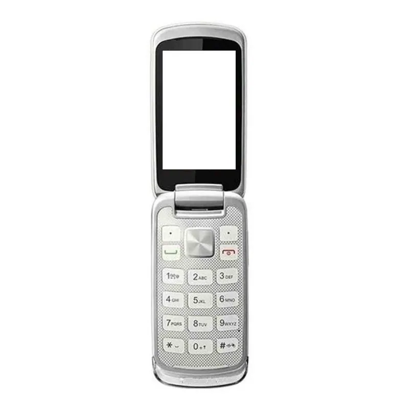 Full Body Housing for Motorola GLEAM Plus WX308 - Silver — image 1