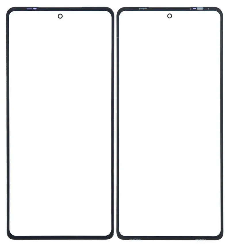 Front Glass for Motorola Edge X30 5G - Black — image 1
