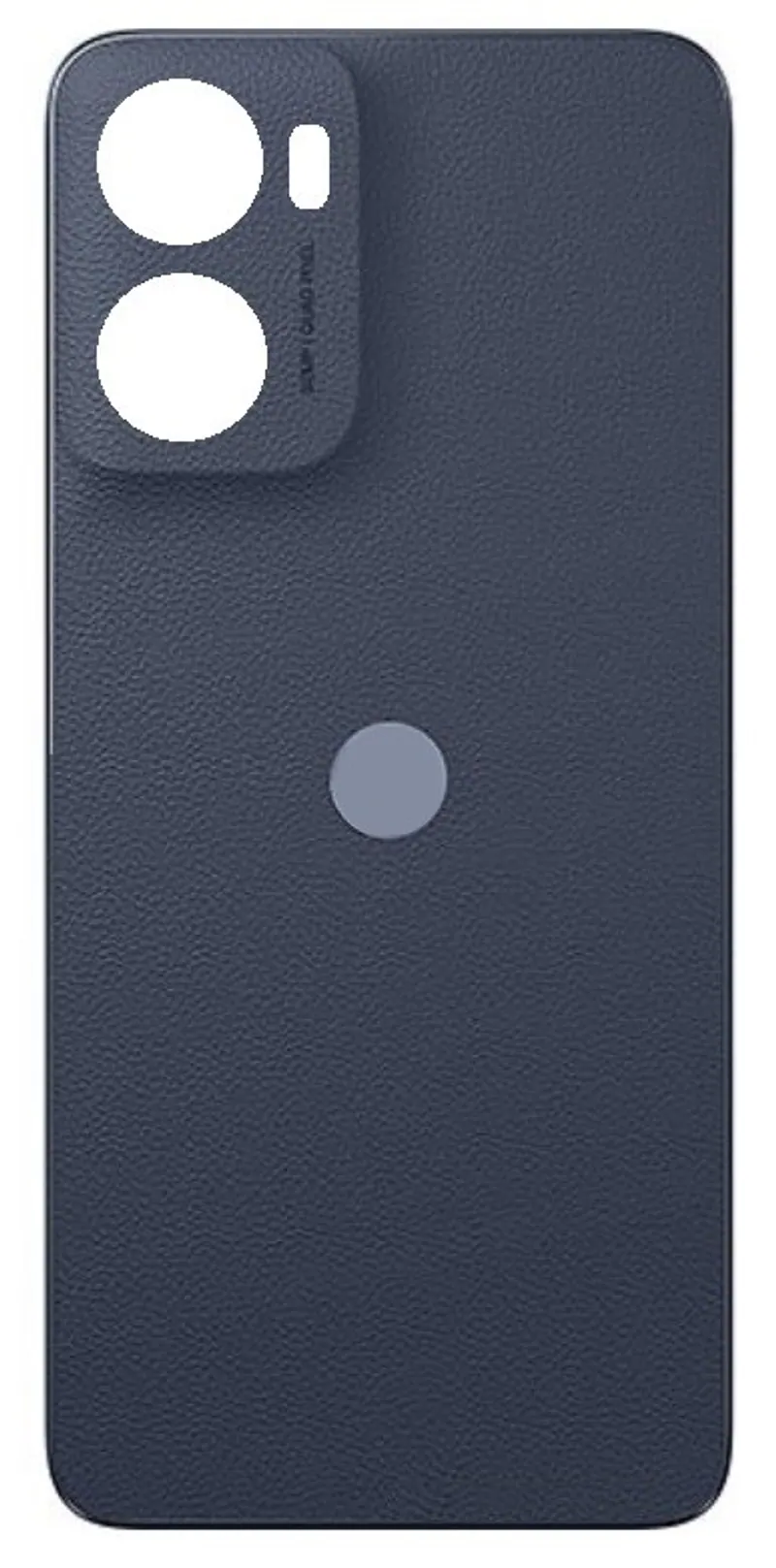 Back Panel Cover for Motorola Moto E15 - Blue — image 1