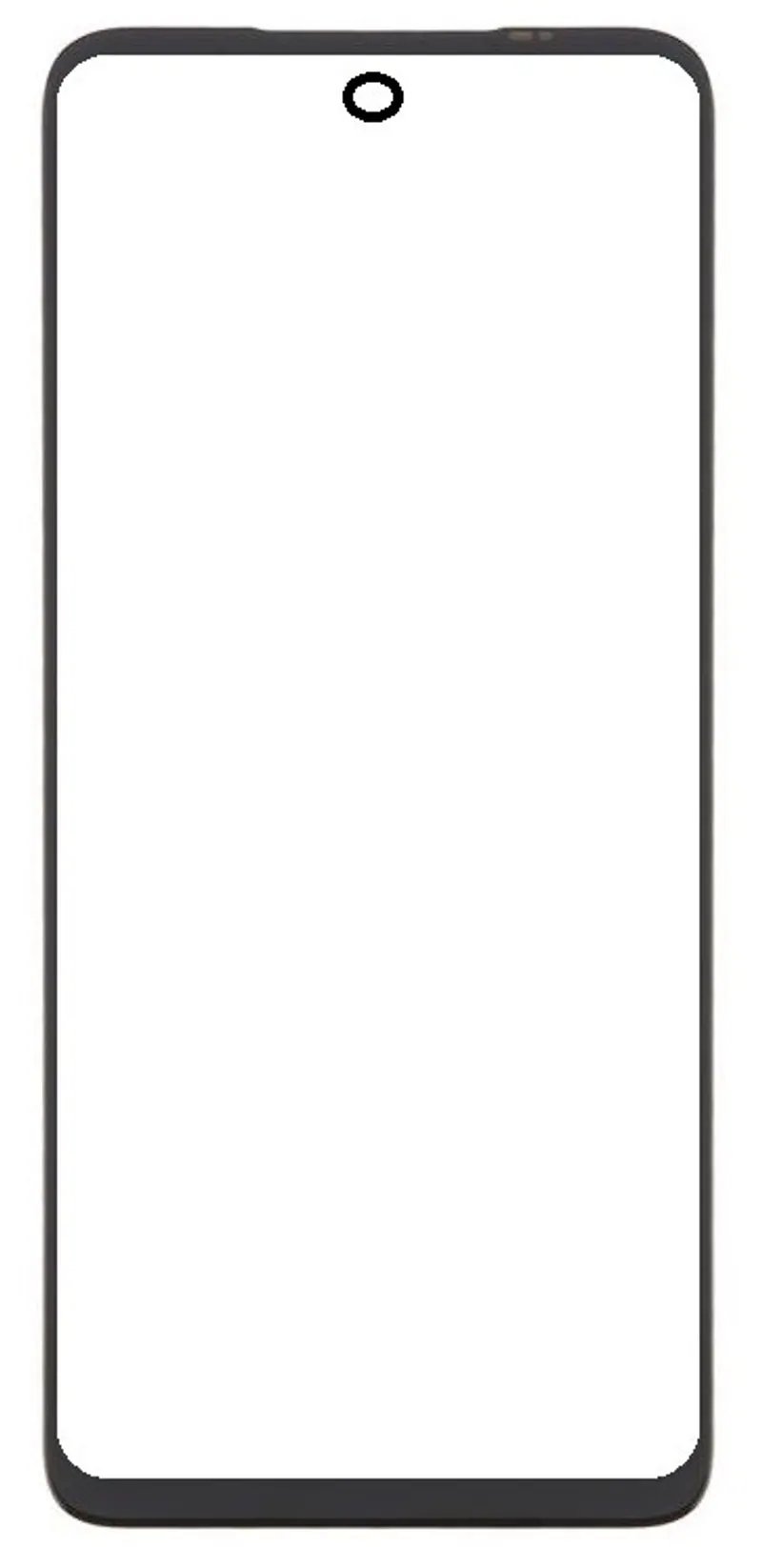 Front Glass for Motorola Moto E15 - Blue — image 1
