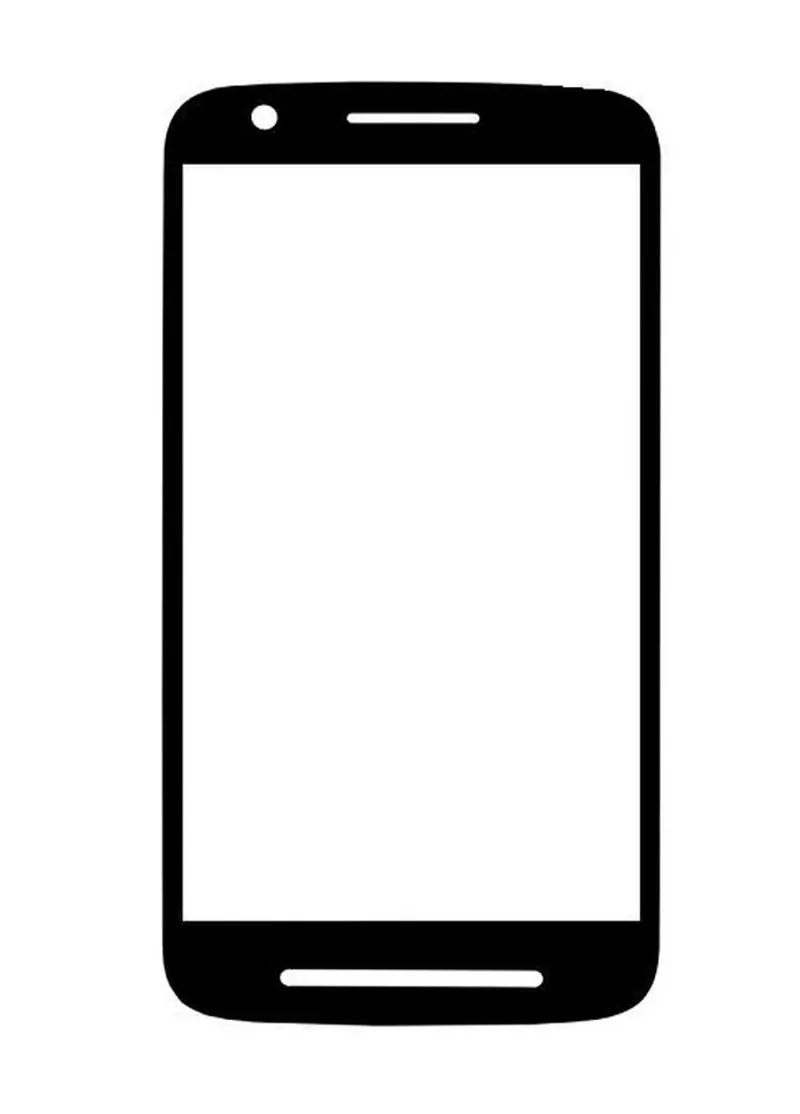 Front Glass for Motorola Moto E3 - Black — image 1