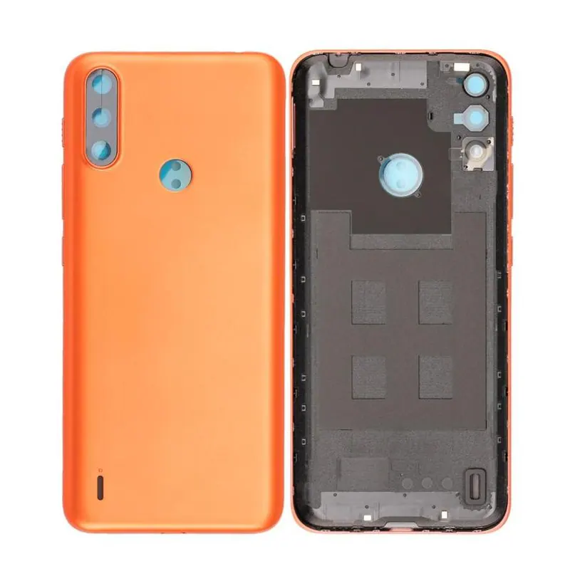 Back Panel Cover for Motorola Moto E7 Power - Red — image 1