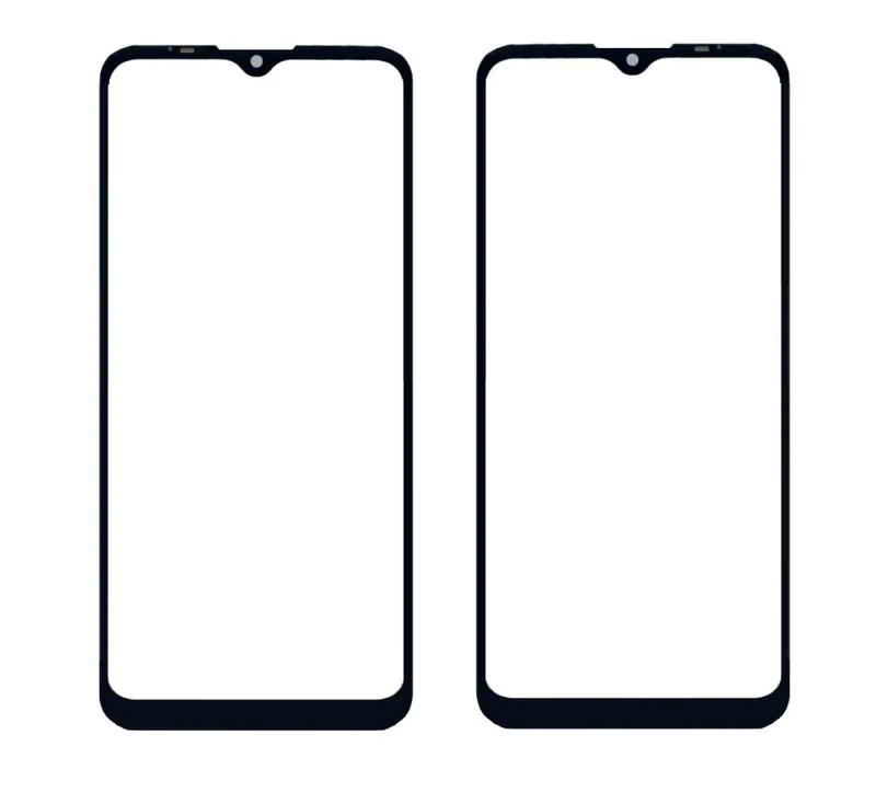 Front Glass for Motorola Moto E7 Power - Red — image 1