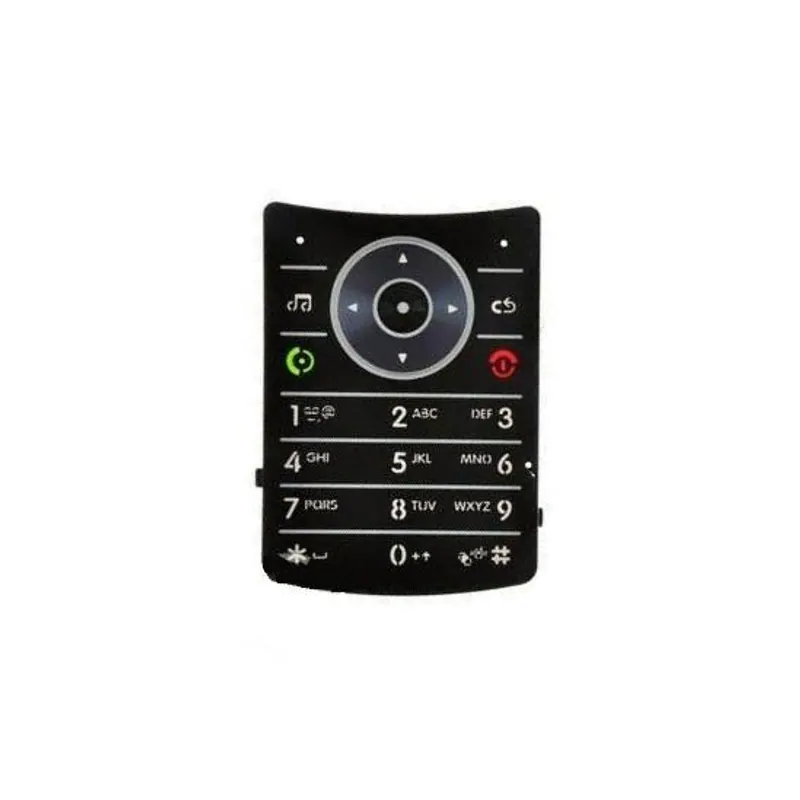 Keypad For Motorola RAZR2 V9 - Black — image 1