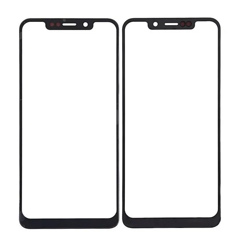 Front Glass for Motorola Moto One - P30 Play - Black — image 1