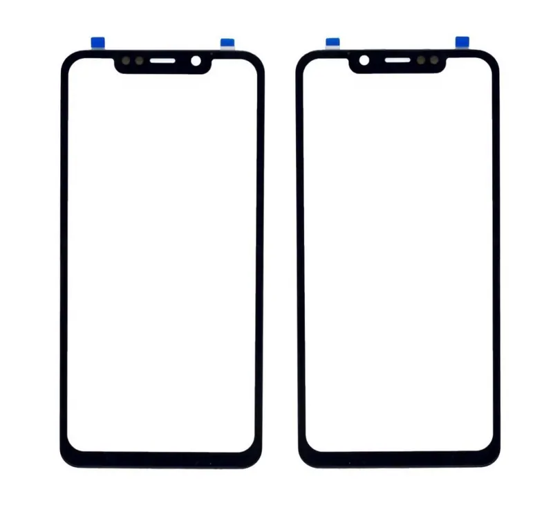 Front Glass for Motorola One Power P30 - XT1942 - Black — image 1