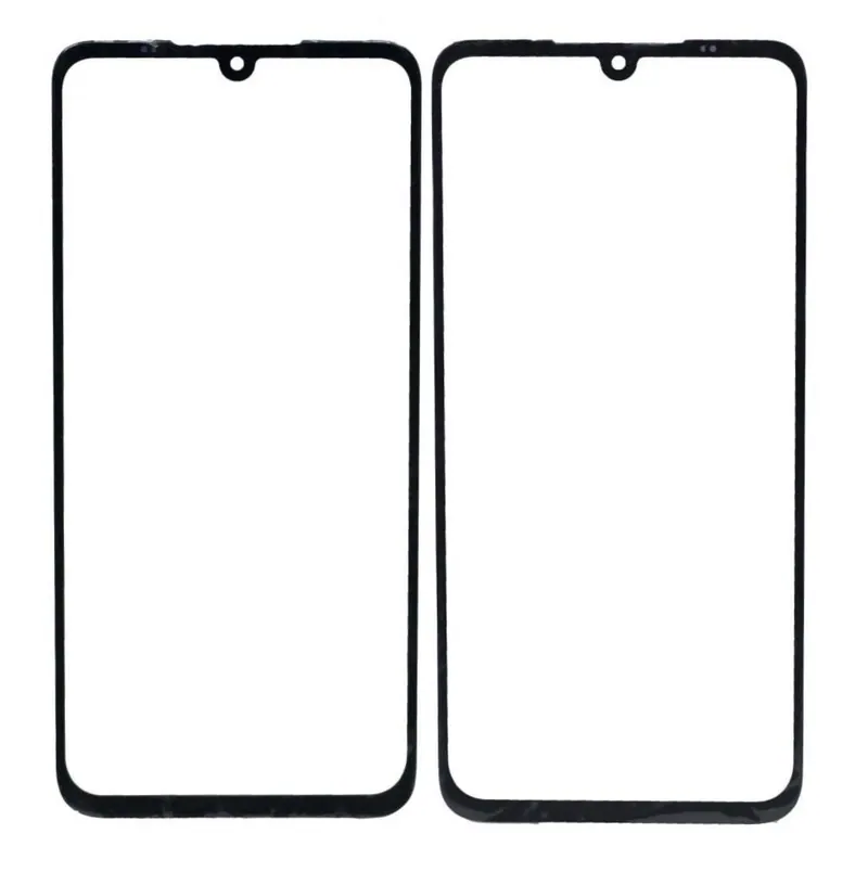 Front Glass for LG G8X ThinQ - Black — image 1
