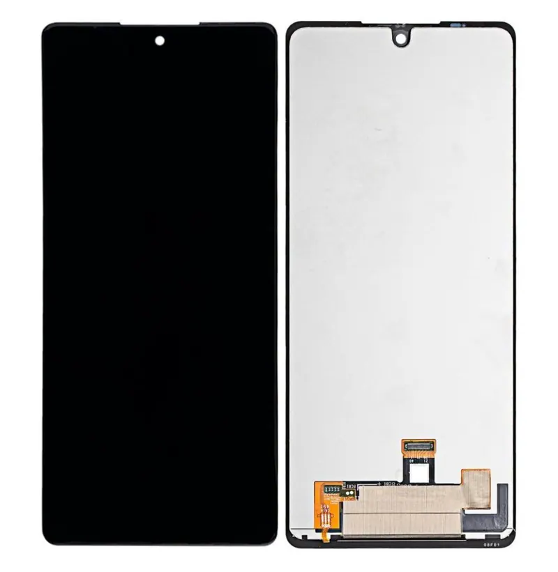 Display for LG K71 - Black (Combo Folder) — image 1