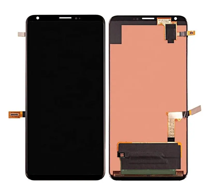 Display for LG V35 ThinQ - Grey (Combo Folder) — image 1