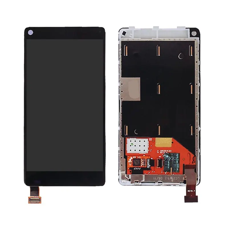 Display for Nokia N9  - Red (Combo Folder) — image 1