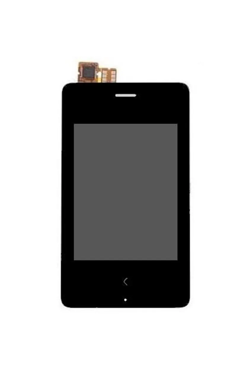 Display for Nokia Asha 500 - Red (Combo Folder) — image 1