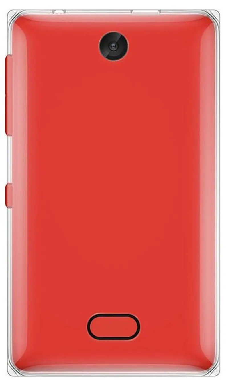 Full Body Housing for Nokia Asha 500 - Red — image 1