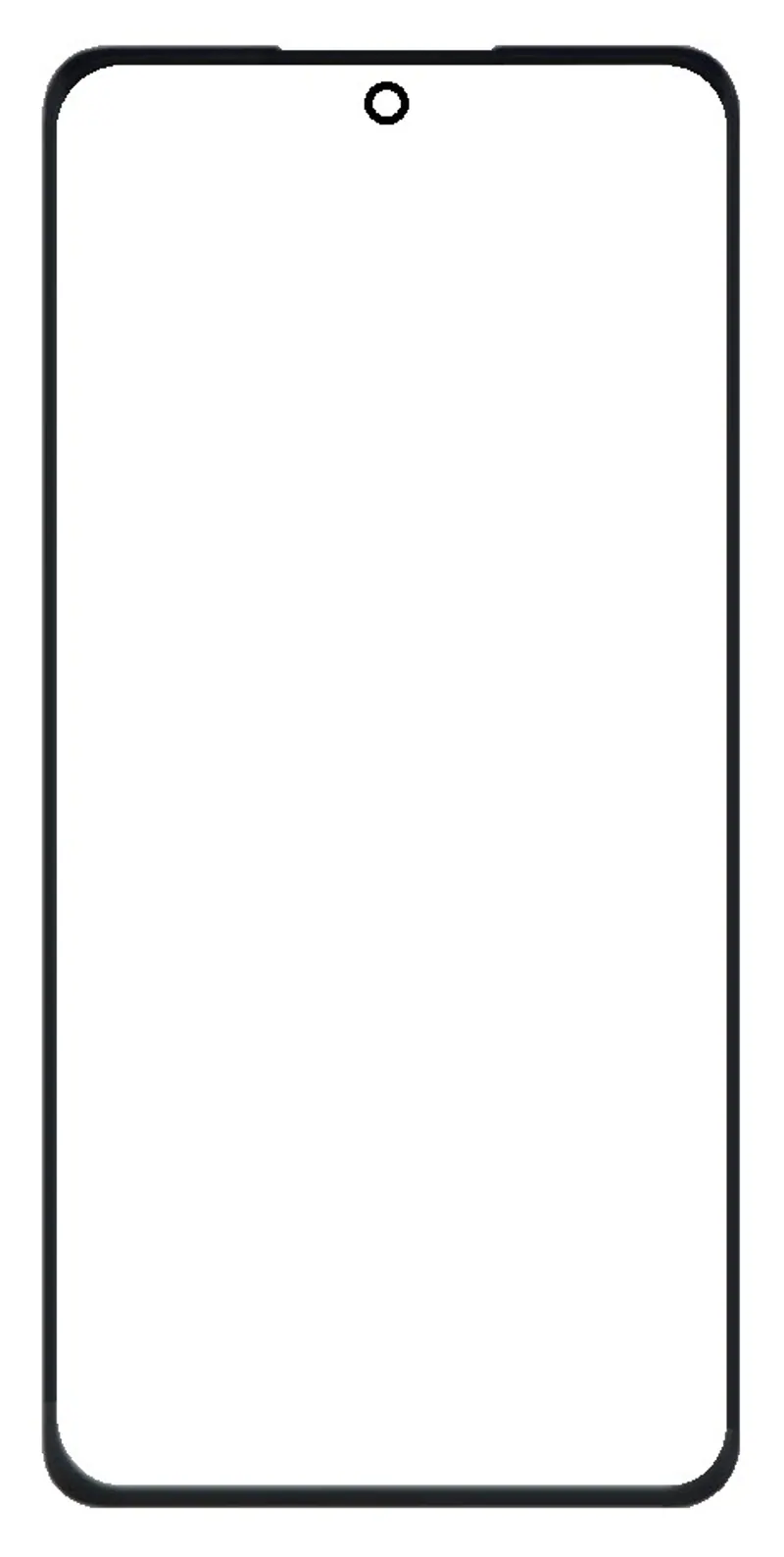 Front Glass for Vivo X80 5G - Blue — image 1