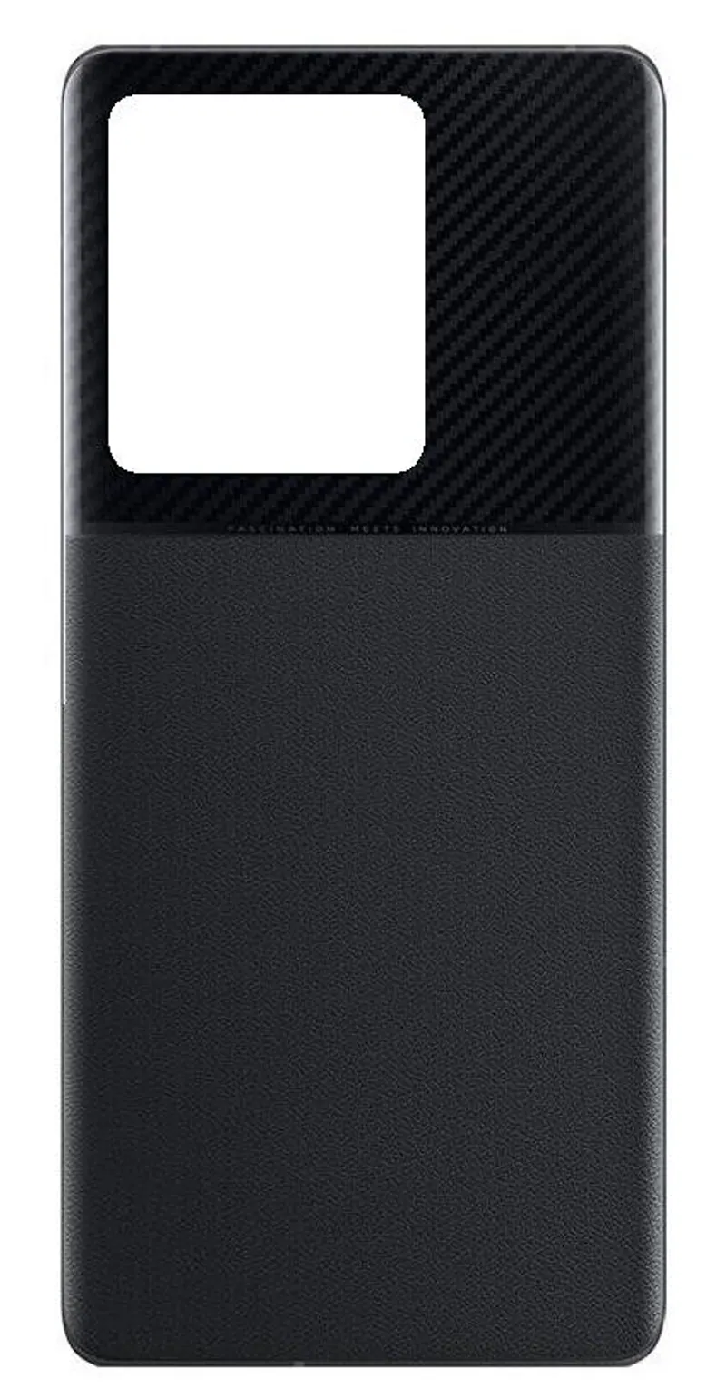 Back Panel Cover for Vivo iQOO 10 Pro 5G - Black — image 1